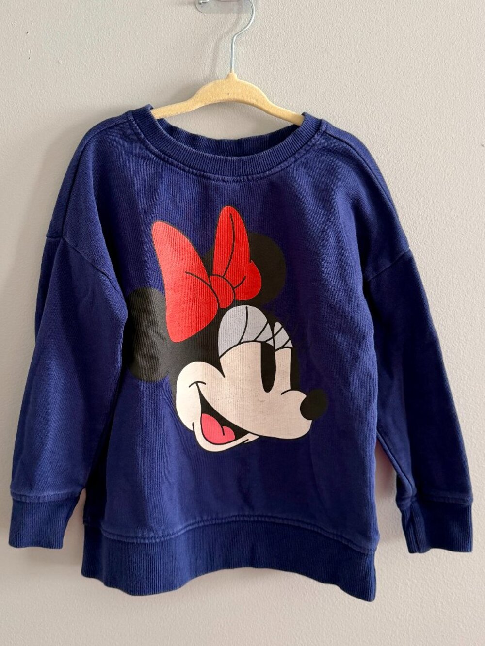 Hanna Andersson Disney Minnie Mouse French Terry Crewneck Sweatshirt 4